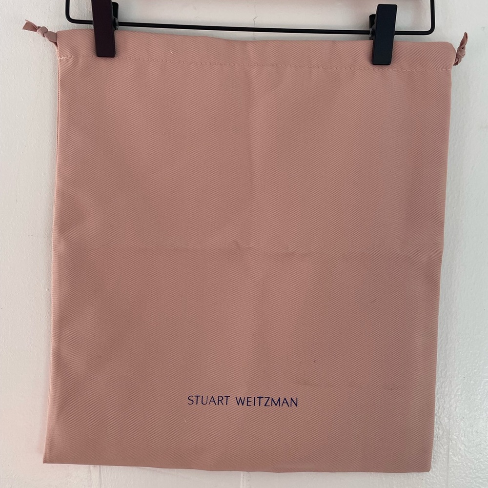 Stuart Weitzman Blush Pink Dust Bag